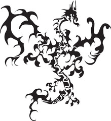 Dragon of a tattoo