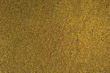Yellow sand, closeup texture
