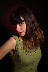Naklejka premium Portrait