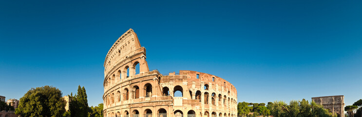 Fototapeta na wymiar Colosseum, Colosseo, Rome