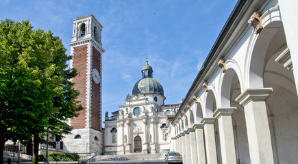 Basilica Santuario di Monte Berico - obrazy, fototapety, plakaty