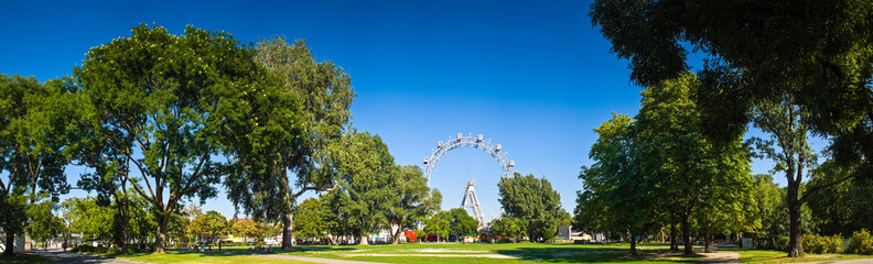 Naklejka premium Giant ferris wheel, Vienna