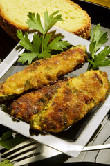 Zucchine ripiene Stuffed zucchini