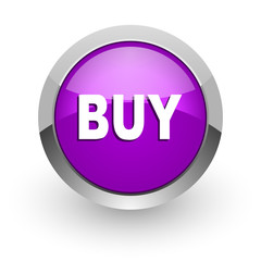 buy pink glossy web icon