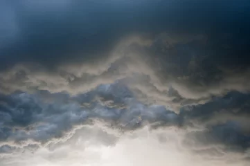 Afwasbaar Fotobehang Hemel wolken