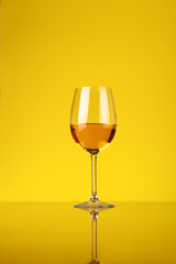 Glass of white wine
