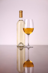 Glass of white wine