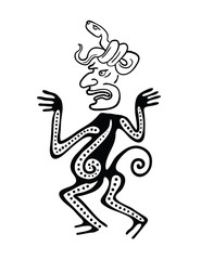 Fototapeta premium illustration in maya style