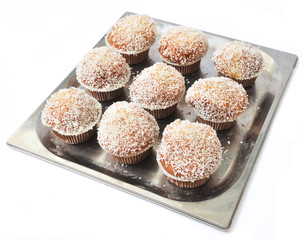 cupcakes with coconut