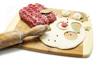 chopped meat