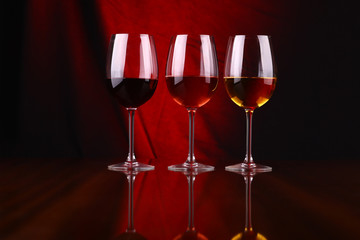 Wine glasses
