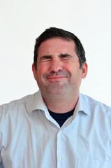 Obraz premium Man pain face expression