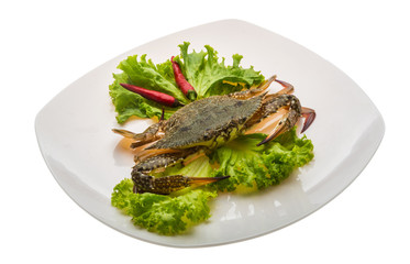 Raw crab