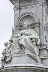 Queen Victoria Memorial (1911) near Buckingham Palace, London UK