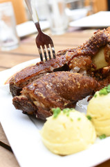 BBQ pork knuckle