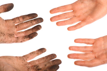 Clean dirty hands