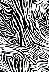 zebra style fabric