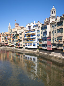 View of Girona,Catalonia,Spain