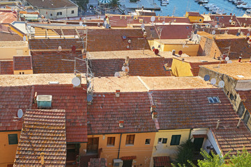 Vista dall alto di Porto Santo Stefano - Grosseto, Italy