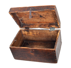 Old wooden chest