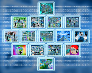 people and high technology