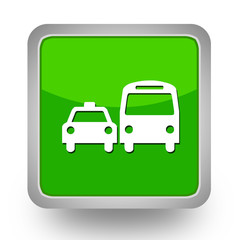 BOUTONS CARRES COLLECTION VERTE