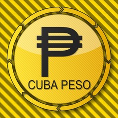 construction Cuba Peso symbol