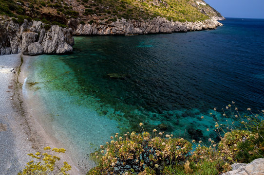 Cala Tonnarella dell'Uzzo - Riserva dello Zingaro (TP)