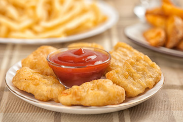chicken nuggets