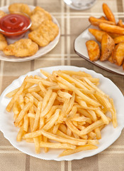 Fastfood. French fries