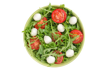 salad with tomatoes and mozzarella