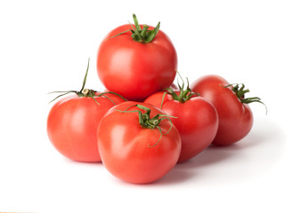 Tomato vegetables pile