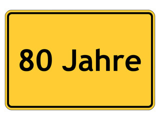 80 Jahre