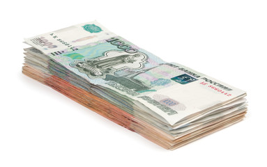 Obraz na płótnie Canvas russian money