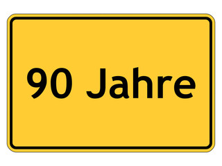 90 Jahre