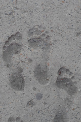 Foot imprints