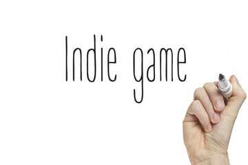 Hand writing indie game