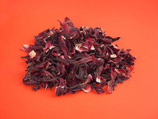 aromatic Hibiscus tea