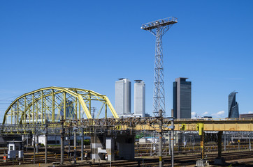 向野橋と名駅高層ビル群