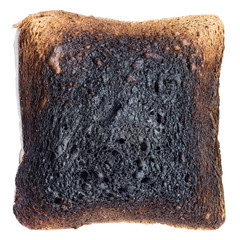 burned toast