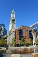 Boston Custom House in Financial District, Boston, Massachusetts