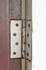 old hinges door