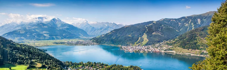 Foto op Canvas Panoramic view of Zell am See, Salzburger Land, Austria © JFL Photography