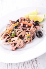 octopus salad