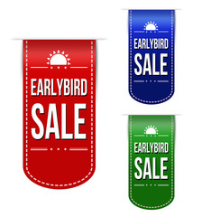 Early bird discount ribbons