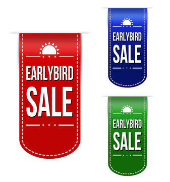 Early Bird Discount Ribbons