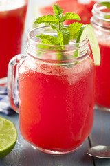 Refreshing Homemade Watermelon Agua Fresca