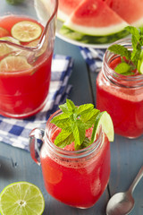 Refreshing Homemade Watermelon Agua Fresca