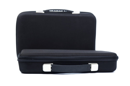 Two black briefcase