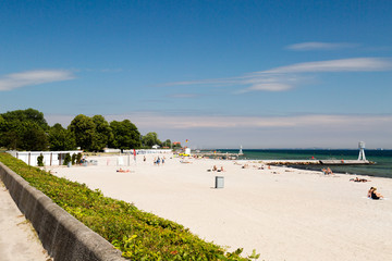 Fototapeta na wymiar Beach in Denmark